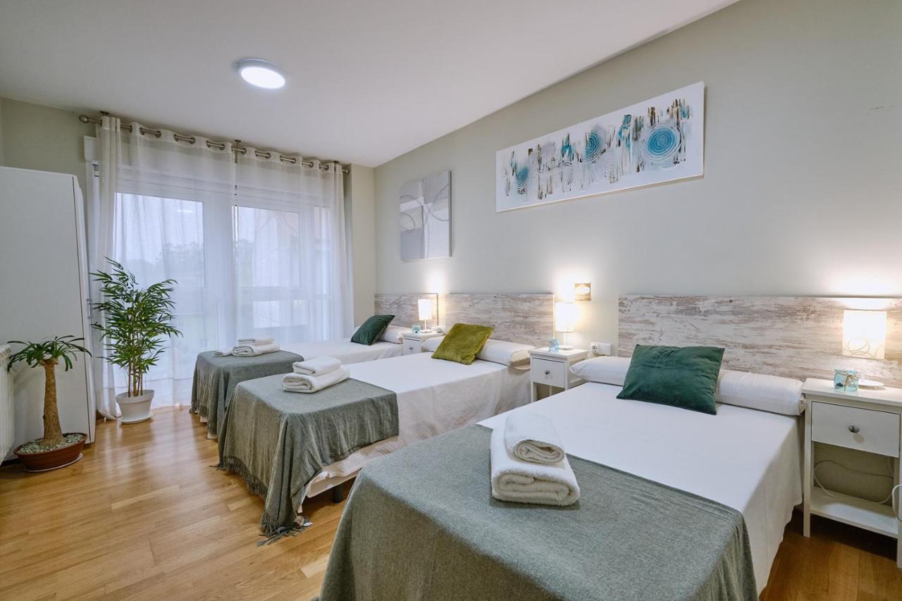 Peregrina Pension 2 O Pedrouzo Bagian luar foto